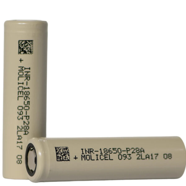 Molicel INR-18650-P28A 3.6V 2800mAh 13C High-Performance Li-ion Battery - Image 2