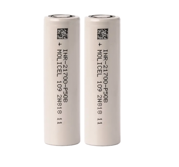 Molicel INR-21700-P50B 3.6V 5000mAh 60A High-Performance Li-ion Battery - Image 2