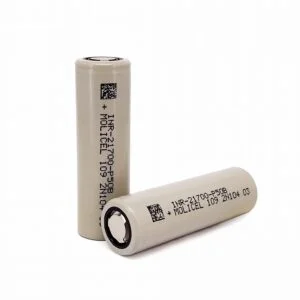 Molicel INR-21700-P50B 3.6V 5000mAh 60A High-Performance Li-ion Battery
